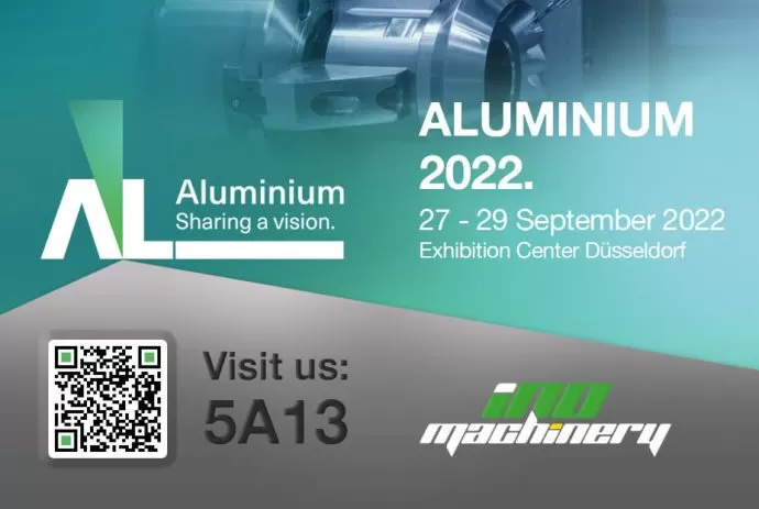 INO Machinery à la Foire Aluminium 2022 de Düsseldorf